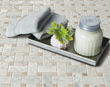 Daintree Exotic Mosaics Basketweave - Bianco Carrara Polished