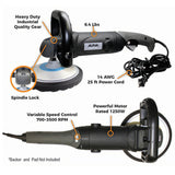 Alpha Professional Tools Variable Speed Rotary Polisher 7 inch