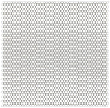 Mosaic Handmade Porcelain Penny Round - Fancy White