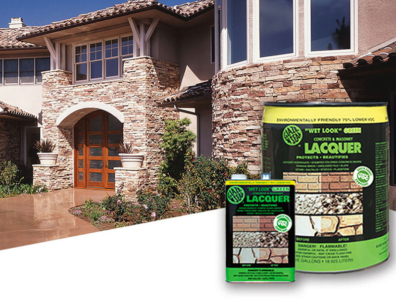 Glaze N Seal Wet Look Green Lacquer Sealer Quart 1GL 5GL