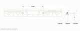 PermaTile Fastener for 24 Grab Bar 'Z' Fastener - PT100-509