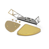 Victoria Series Corner Foot Prop - Brushed Gold