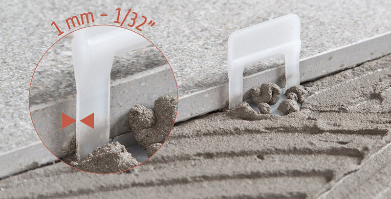 Raimondi Tile Leveling System Spacers 1mm