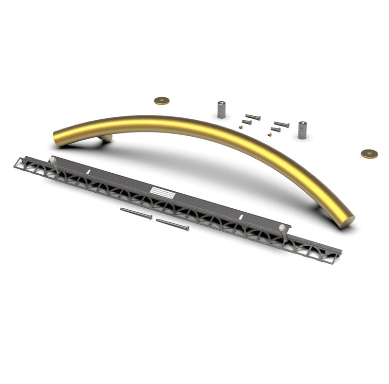 Radius Grab Bar 24 Contemporary Victoria Series
