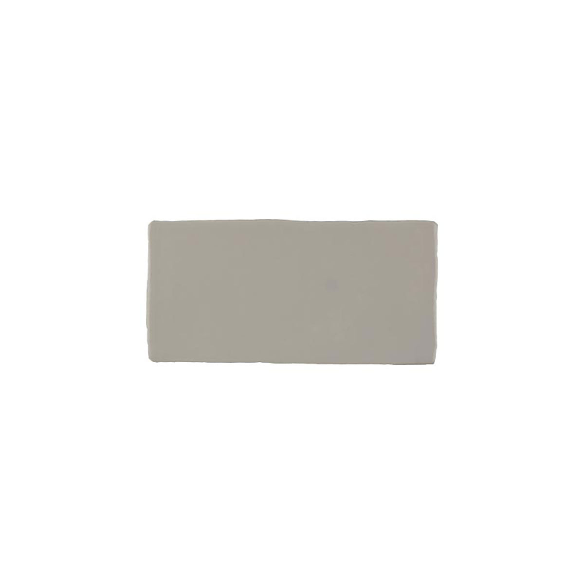 Glossy caramel ceramic subway tile with handcrafted Spanish artisan character