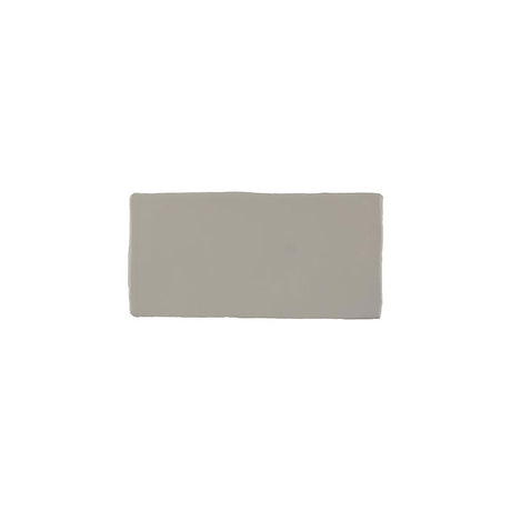 Glossy caramel ceramic subway tile with handcrafted Spanish artisan character