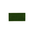 Glossy green turtle ceramic subway tile with handcrafted Spanish artisan texture