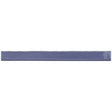 Glossy lavender ceramic bullnose trim tile with handcrafted Spanish artisan detailing