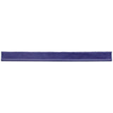 Glossy purple ceramic bullnose trim tile with handcrafted Spanish artisan detailing