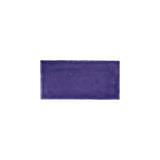 Glossy purple ceramic subway tile with handcrafted Spanish artisan detailing
