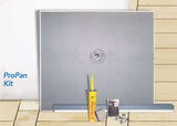 Ready to Tile Shower pan System Floor Wall Kit 48 x 48