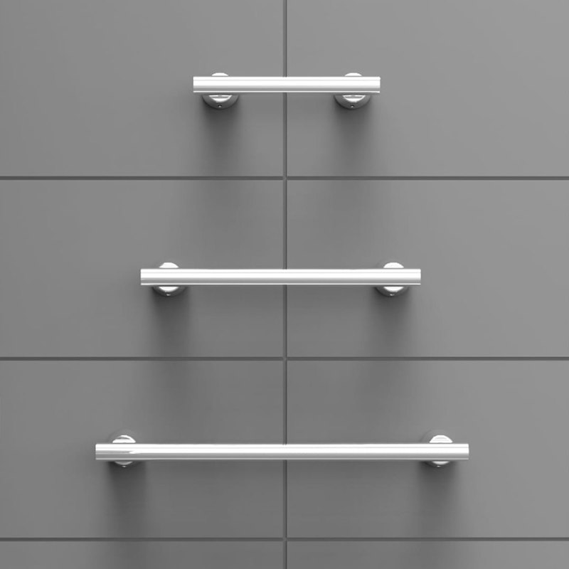 Invisia Linear Grab Bar Support Rail - 24 Inch