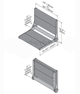 Invisia Bamboo SerenaSeat Fold Down Seat  18 BN