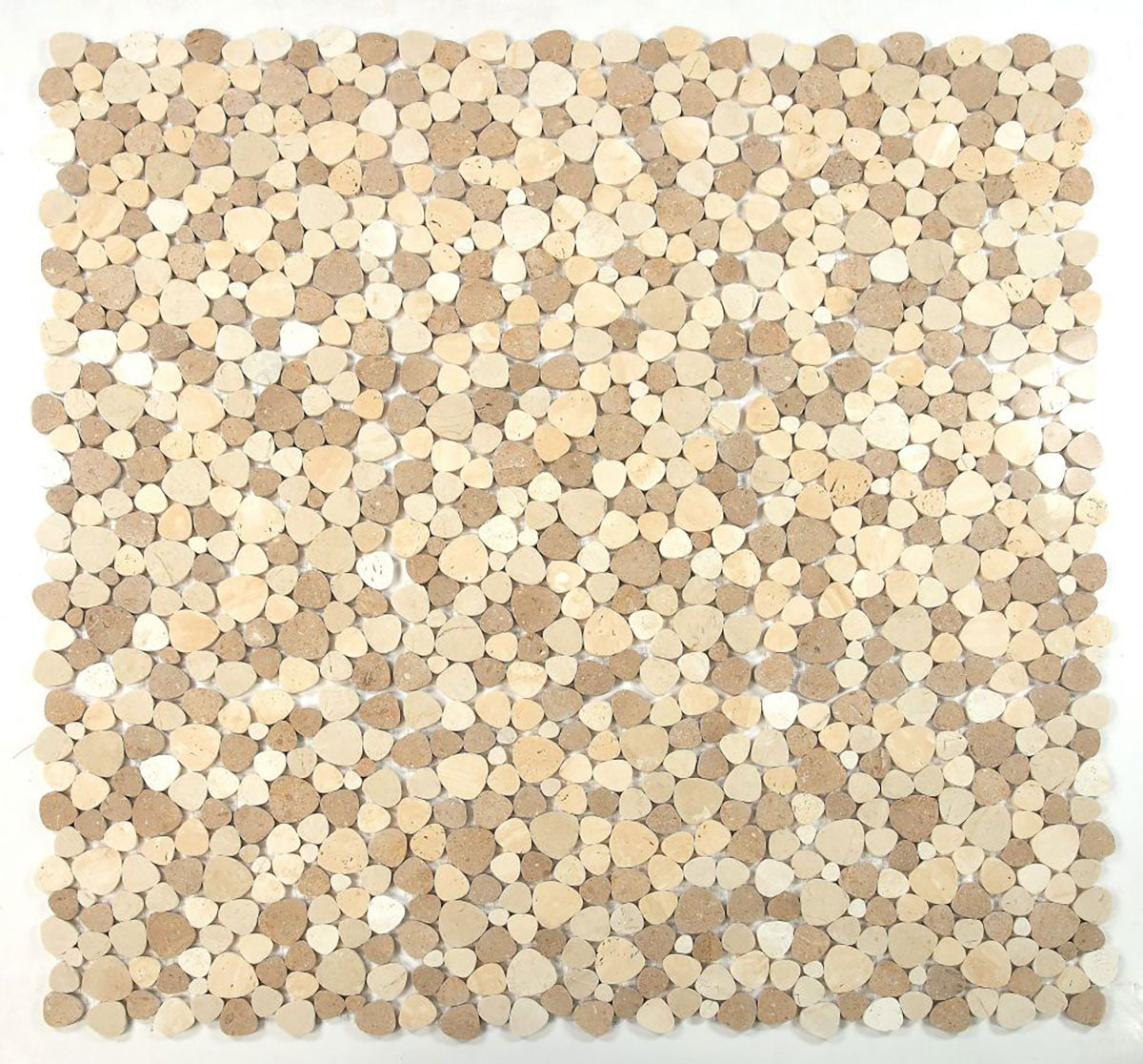 Mosaics Marble Pebble look - Brown