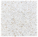 Marble Pebbles Mosaics Heart Shape - Calacatta Gold