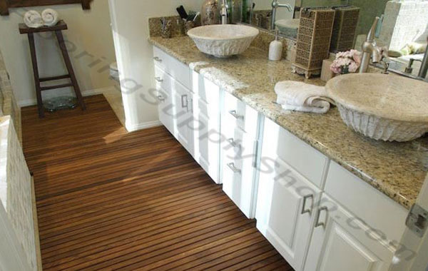 Teak Wood Mat Custom order