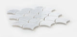 Mosaic Marble Fish Scale - Carrara