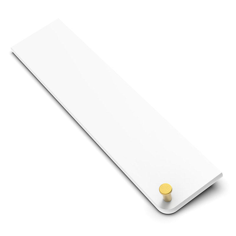 Boundless Shelving Solutions Rectangular Shelf Super White