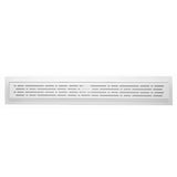 SereneDrains Linear Shower Drain Broken Lane - Matte White 39