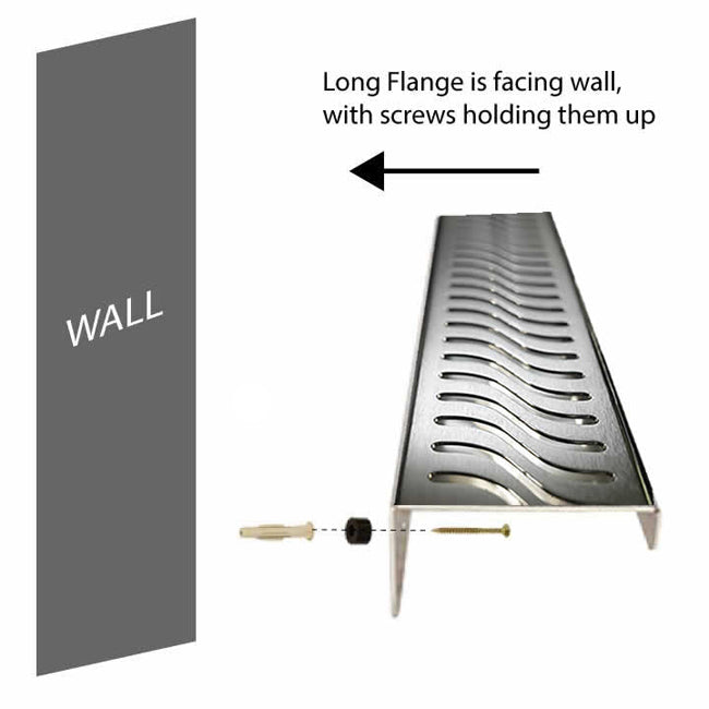 ShowerShelf Stainless Steel - Flag