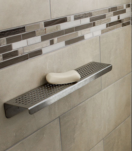 ShowerShelf Stainless Steel - Quadrato