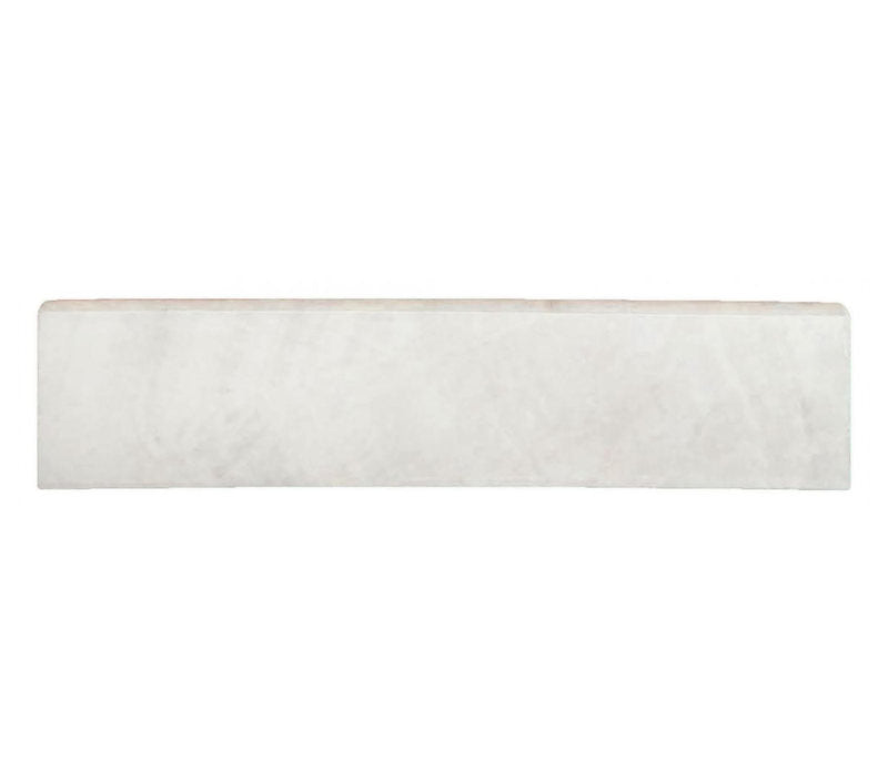 Porcelain Trims Onyx Look Bullnose 3 x 12 - Light Beige