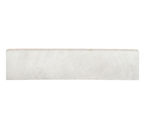 Porcelain Trims Onyx Look Bullnose 3 x 12 - Light Beige