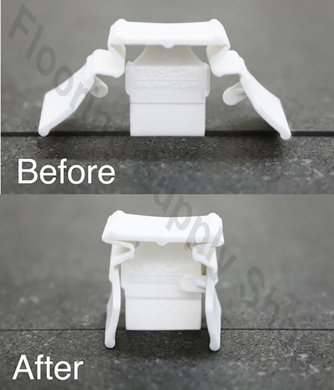 Tuscan TruSpace SeamClip Leveling System - White 1/32