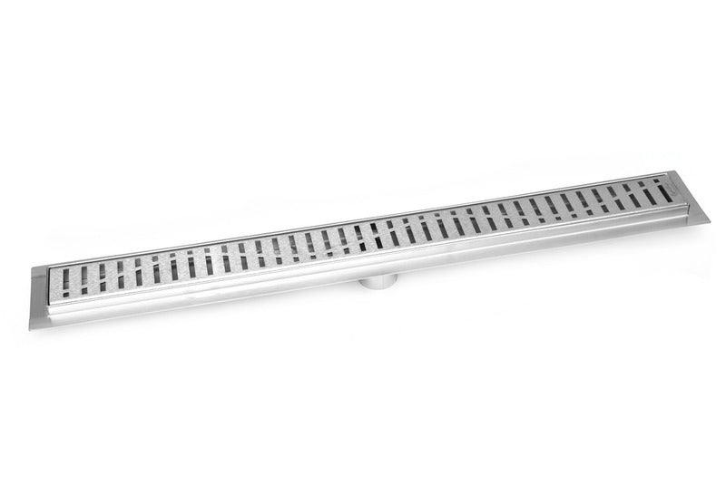 SereneDrains Linear Shower Drain Wind - Brushed Stainless 30