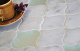 Arabesque Carrara Honed and Glass - Carrara Blend