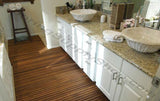 Teak Wood Mat Round Corners 30' x 30'