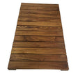 African teak wood mat 24 x 20 with smooth finish