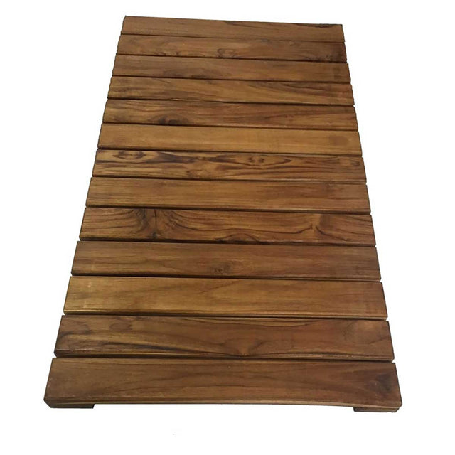 African teak wood mat 24 x 20 with smooth finish