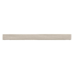 Alhambra Series Bullnose Ceramic Tile 1 x 12 - Cafe