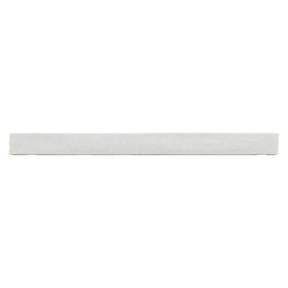 Alhambra Series Bullnose Ceramic Tile 1 x 12 - Crema