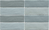 Alhambra Series Bullnose Ceramic Tile 1 x 12 - Lago