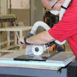 Alpha Tools ECC-125 cutting granite and natural stone