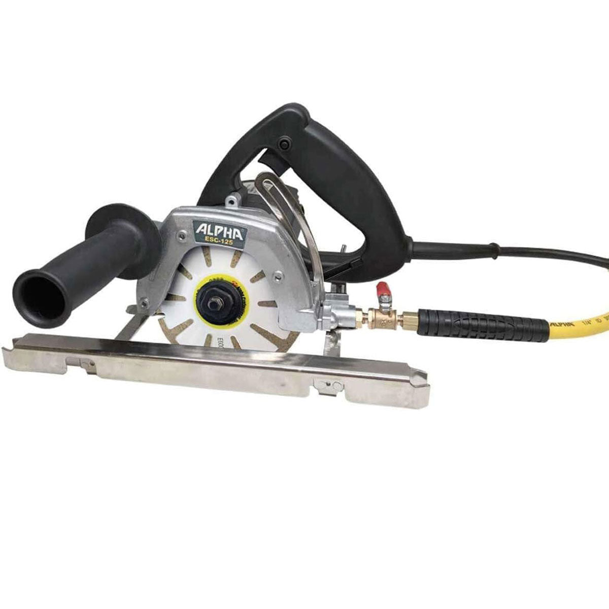 Alpha ESC-125 cutting porcelain tile and sintered slabs