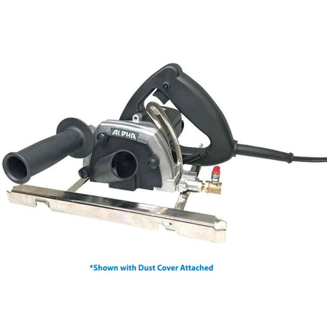 Alpha Tools ESC-125 with HEPA vacuum dust collection connection