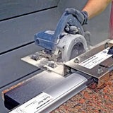 Professional Alpha AWS-110 wet tile saw cutting engineered stone countertop material