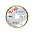 Alpha Tools Porcellana 4" Diamond Blade for Porcelain Tile - Wet or Dry Cutting