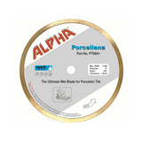 Alpha Tools Porcellana 8" Diamond Blade for Porcelain Tile - Wet or Dry Cutting