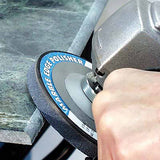 Alpha Marble Edge Polishing System MS Style PVA Showing marble bullnose polishing