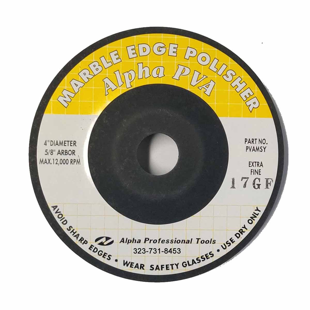 Alpha Marble Edge Polishing System MS Style PVA Ex Coarse Finish