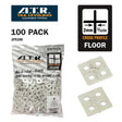 ATR 2mm cross spacers for floor tile leveling installations