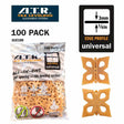 ATR Tile Leveling System 3mm Straight Edge Profile Spacers Pack of 100
