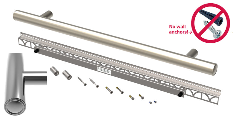 Straight Grab Bar 42 Traditional Victoria Series