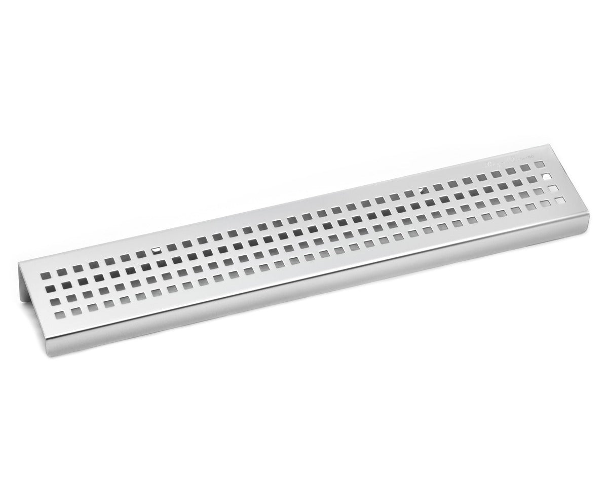 SereneDrains Shower Shelf Stainless Steel - Traditional Square - Polished