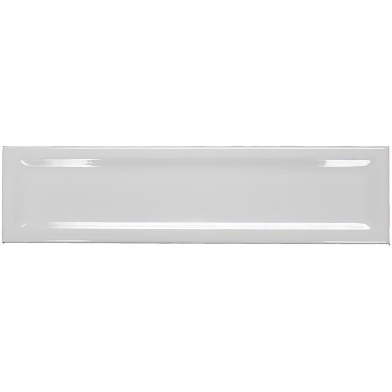 Ceramic Groove Tile Series - White 3 x 12