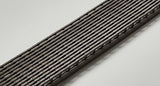 Quartz Linear Shower Drain Linear Wedge - Black Nickel